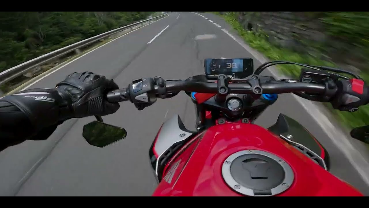 [4K] Vacation backroads | POV | Honda CB500F + Quickshifter