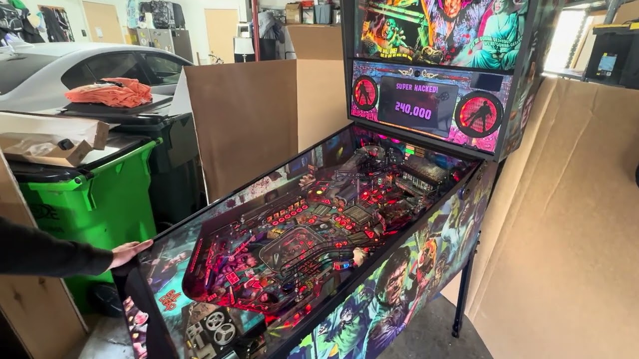 Evil Dead Pinball Gameplay Spooky Pinball Pinbrew
