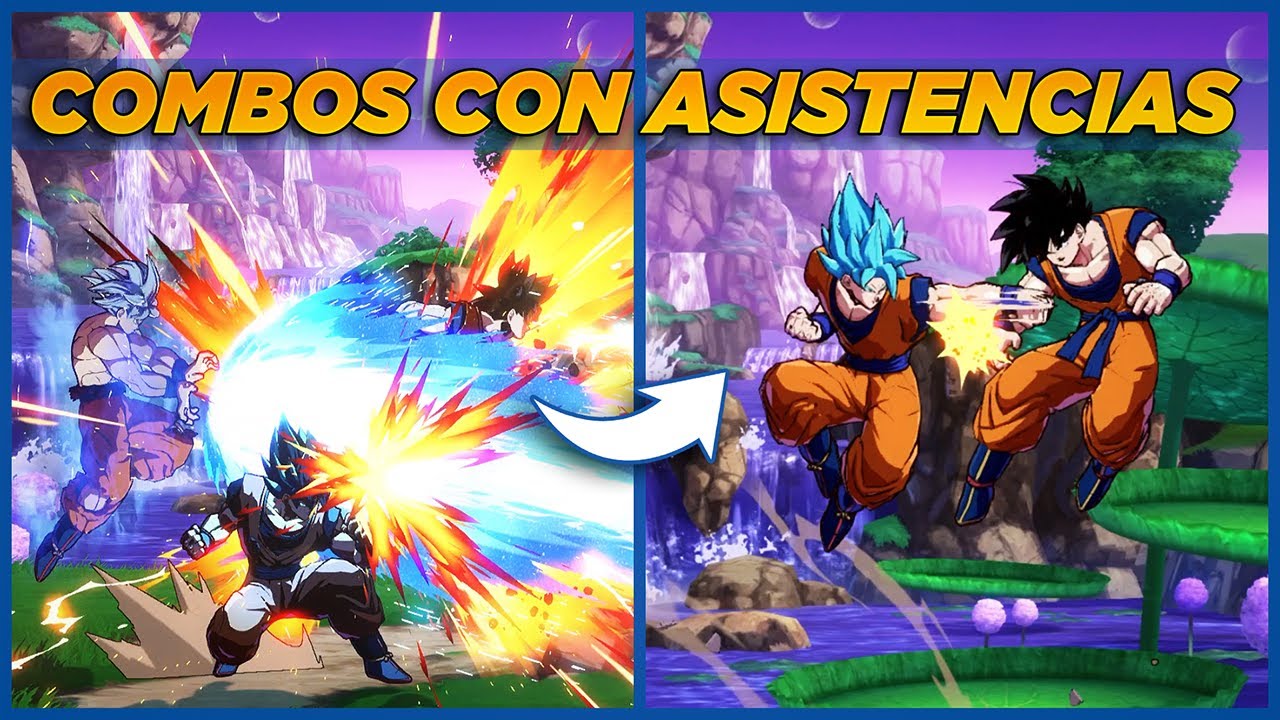 APRENDE COMO HACER COMBOS CON ASISTENCIAS - Tutorial - Dragon ball fighterz dbfz