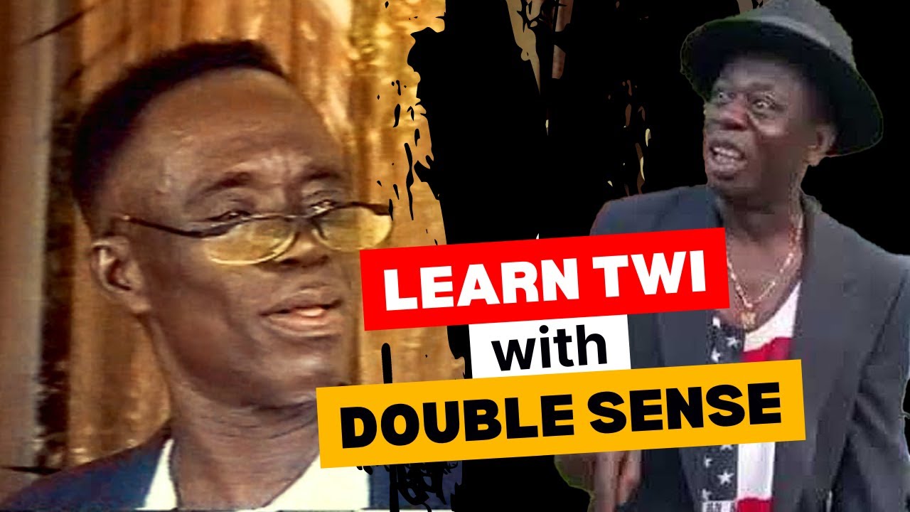 Learn Twi with DOUBLE SENSE #1 | #LMDR | LEARNAKAN.COM