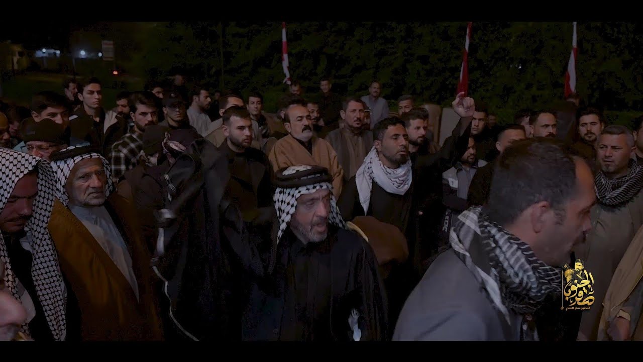 ترحيب كريم الساري بفاخر المياحي وصباح الكعيني فاتحة المرحوم ابو حسام الاسدي 