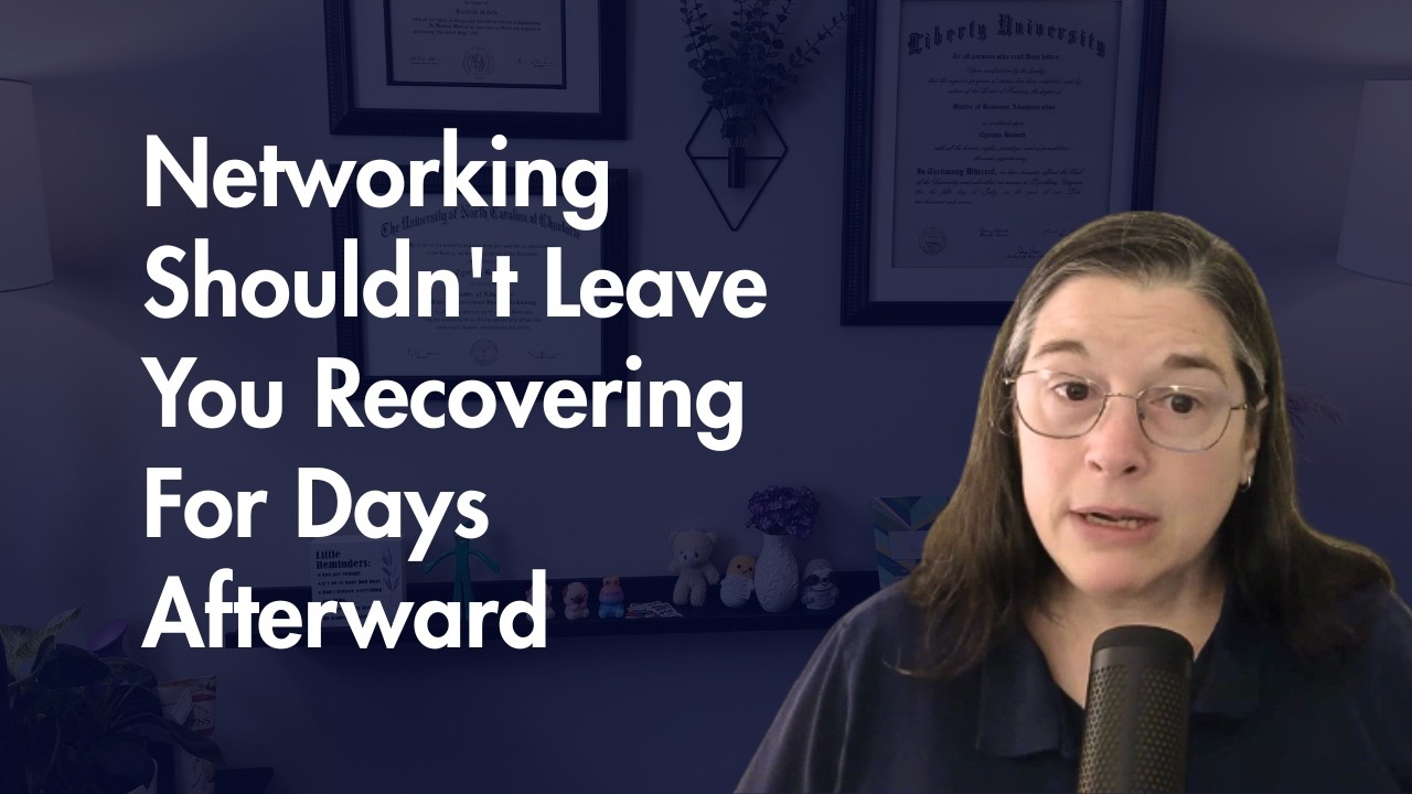 How to Network Without Triggering Your Anxiety | Your Trauma-Wise Career Guide Ep. 005