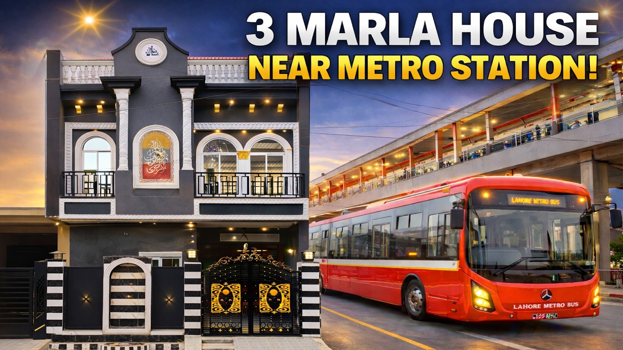 3 Marla house near park میٹرو بس کے پاس  in vital orchard lahore