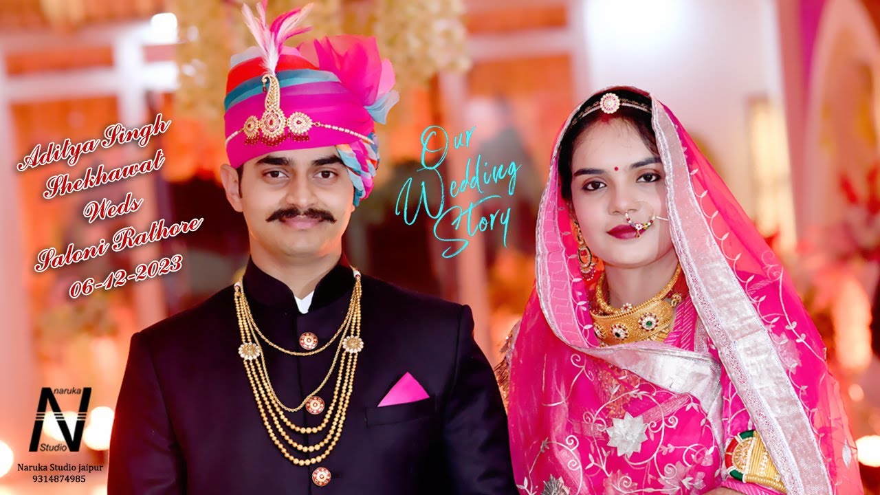 Royal Rajput wedding /Rajasthan jaipur/Aditya Shekhawat & Saloni Rathore/06-12-2023