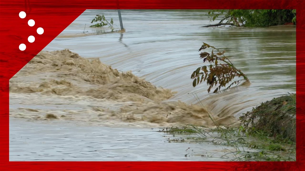 Alluvione a Faenza, Il punto in cui il fiume Lamone è fuoriuscito allagando gran parte della città