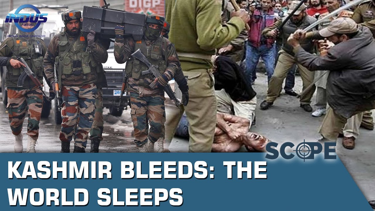 Kashmir Bleeds: The World Sleeps | Scope | Indus News