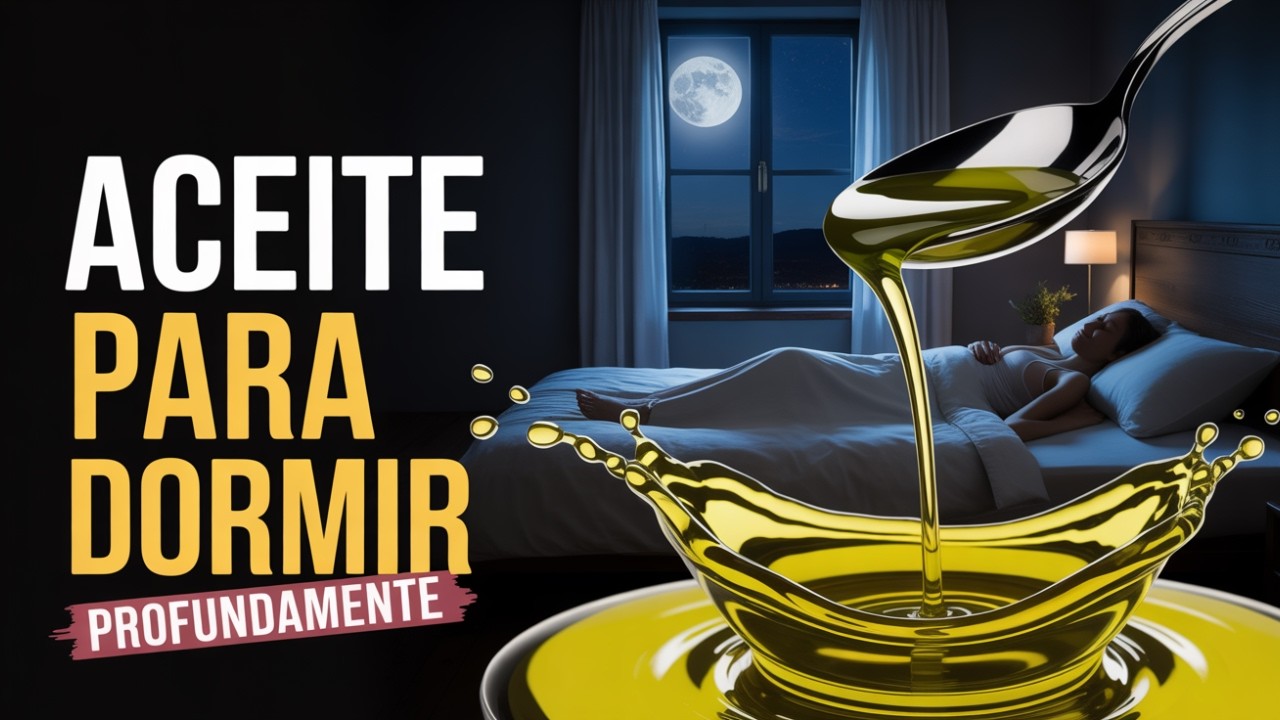 ¿Tomas Aceite de Oliva Antes de Dormir? Si Haces ESTO, No te Despiertas en Toda la Noche