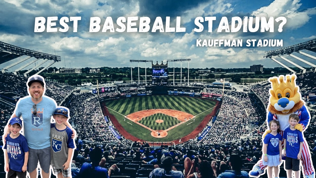Kids experience Kauffman Stadium for the first time. Kansas City Royals