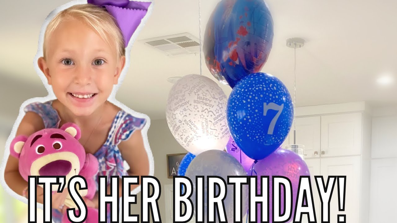 🎉Livvy turns 7!!!!!| Celebrating her Birthday ⭐️BIG⭐️ with lots of SURPRISES!!!!