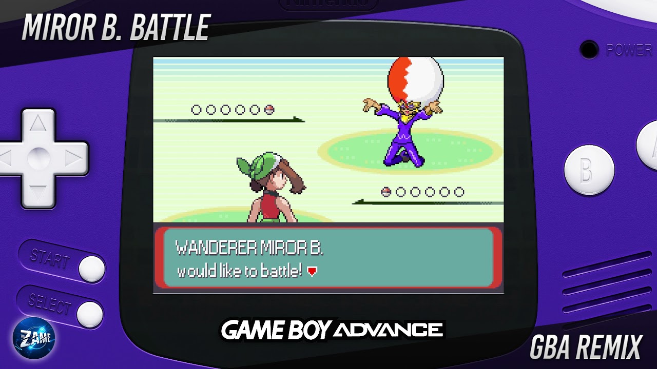 Battle! MIROR B.: GBA Remix ► Pokémon Ruby/Sapphire/Emerald - XD: Gale of Darkness