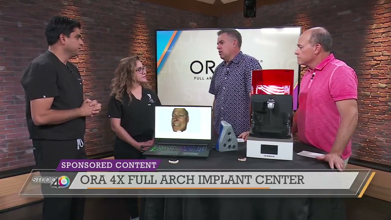 Advanced Technology At ORA 4X Full Arch Implant Studio | Studio 40 Live