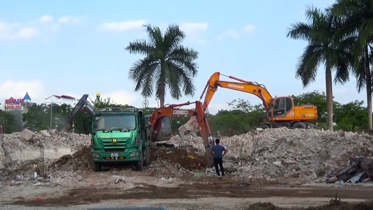 TỔNG HỢP MÁY XÚC l MÁY XÚC MÚC CÁT ĐÁ  MÁY XÚC CẦN CẨU TRIỆU VIEW CÁC LOẠI HAY NHẤT