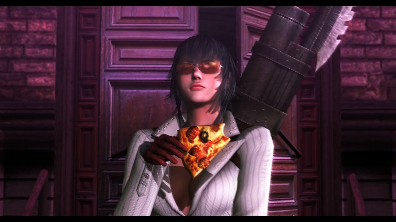 Devil May Cry 4 Special Edition — сцены с Новой Леди и Триш