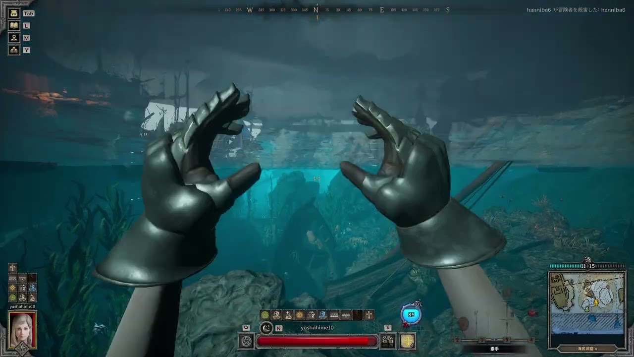 #98【最低レアリティで行くPvE】蒼き渦潮、クレリック。『Dark and Darker』無言プレイ。