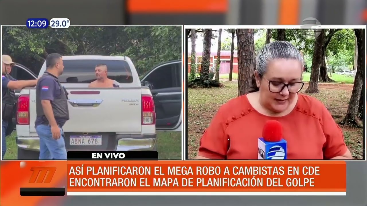Así planificaron el mega robo a cambistas en CDE