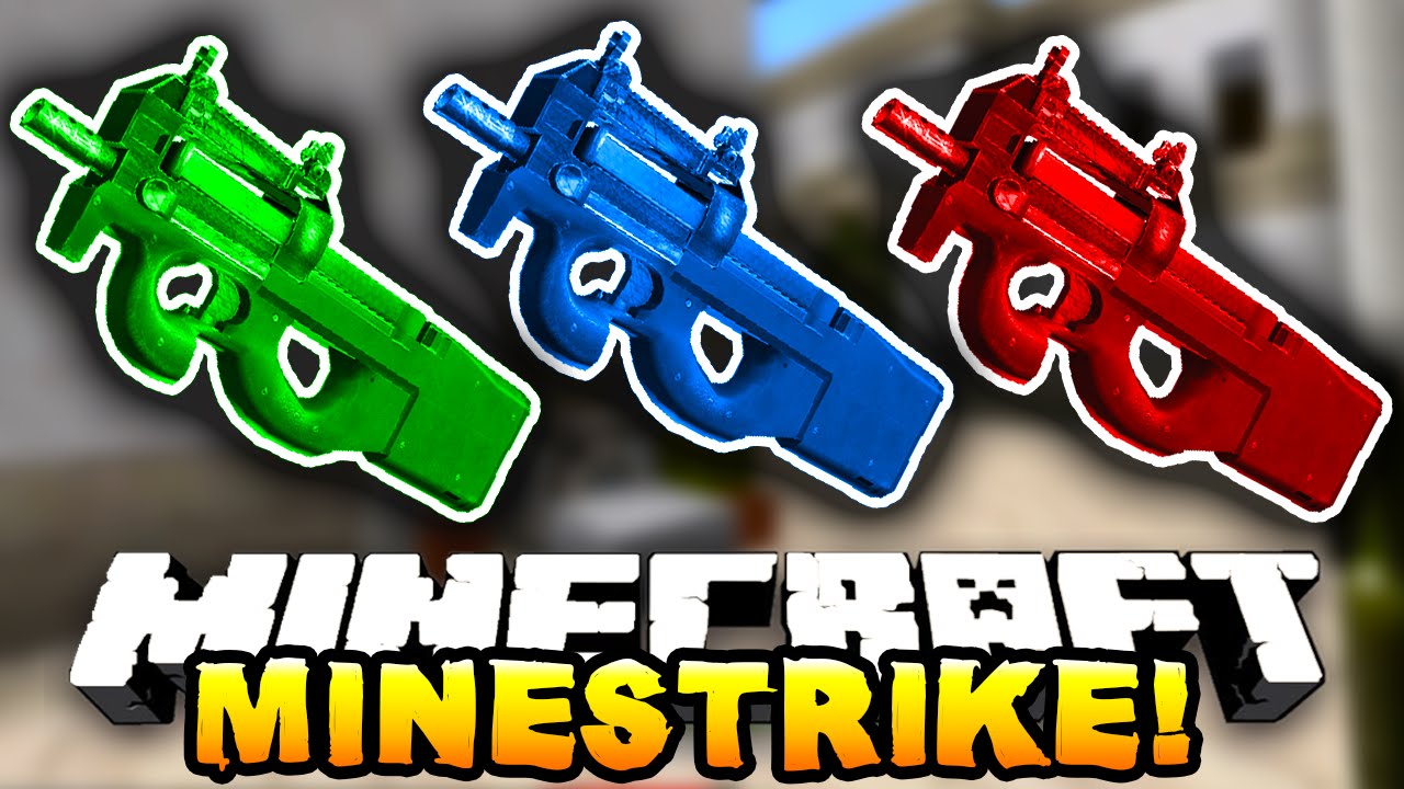 Minecraft MINESTRIKE! #1 (Minecraft Counterstrike) w/PrestonPlayz & NoochM