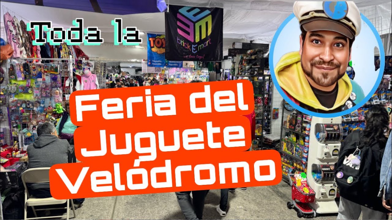 Recorrido Feria del juguete Velódromo completo pasillo por pasillo en HD #feriadeljuguete