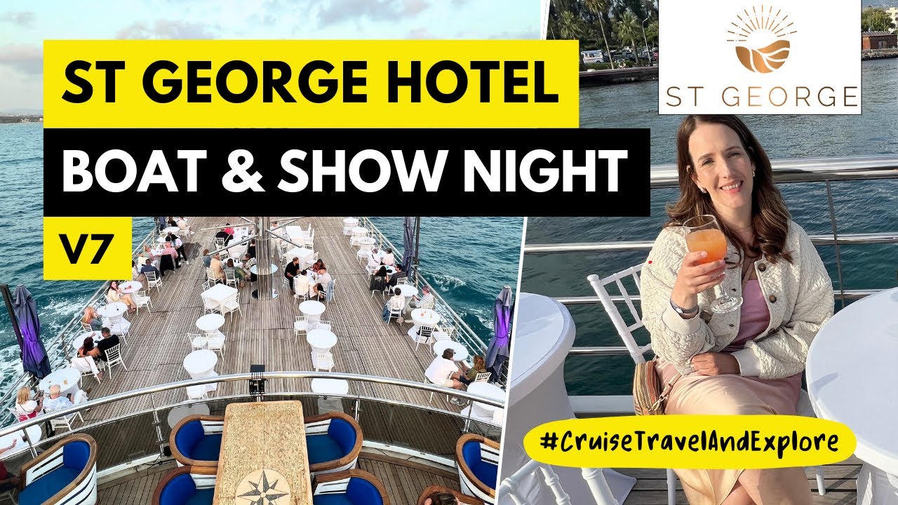 St George Hotel Spa & Beach Resort | Paphos | Cyprus | Show & Dance Night With Fireworks | Vlog 7