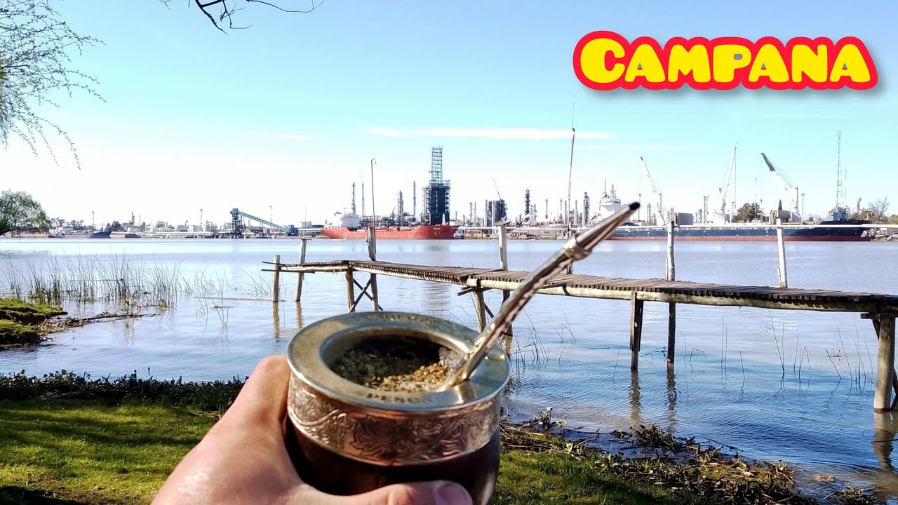PESCA Y COCINA EN CAMPANA, INCREIBLE CAMPING SOBRE EL PARANA ! Club de pescadores de Campana