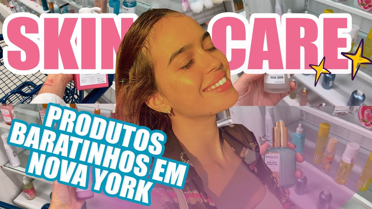COMPRINHAS DE SKIN CARE EM NOVA YORK - Tudo por $43,00!