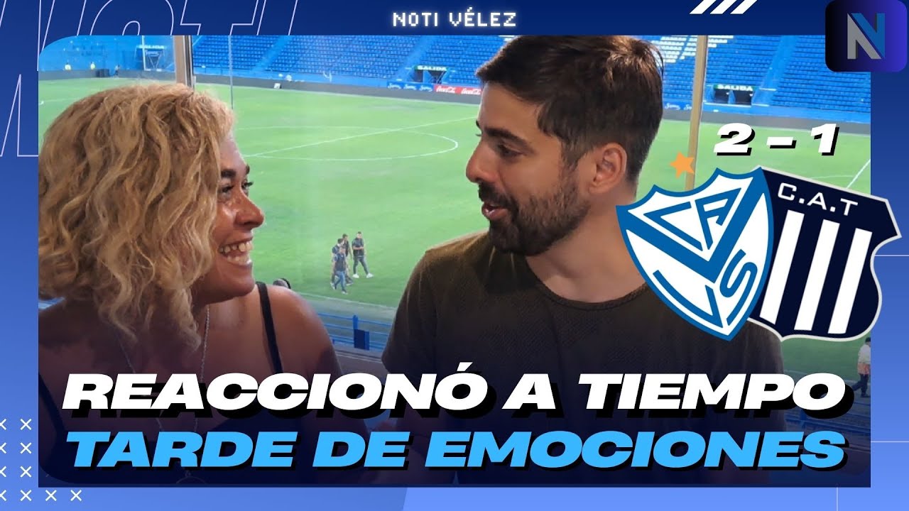 #VÉLEZ LE GANÓ A #TALLERES Y SUMÓ SU SEGUNDO TRIUNFO CONSECUTIVO