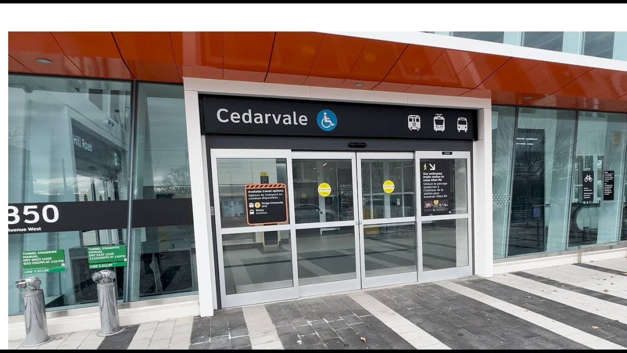New Eglinton LRT Station, Cedarvale Station Walkabout 