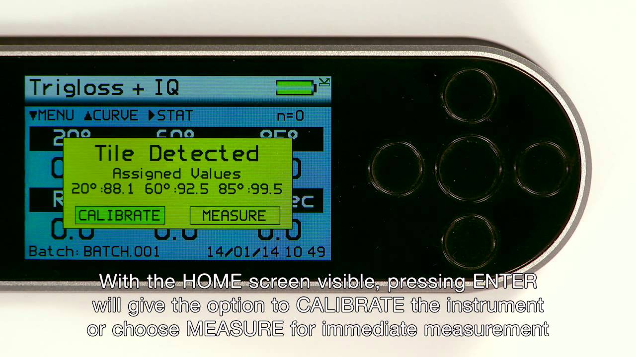 Calibration guide for the Rhopoint IQ