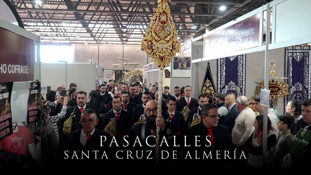 [4K] PASACALLES DE SANTA CRUZ DE ALMERÍA - II ESENCIA COFRADE ALMERÍA 2023