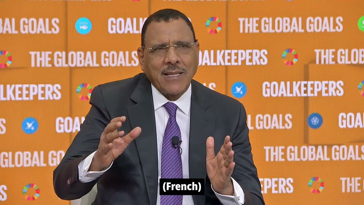 Goalkeepers Panel Discussion: “Gender Warrior” Niger President Mohamed Bazoum on women’s equality