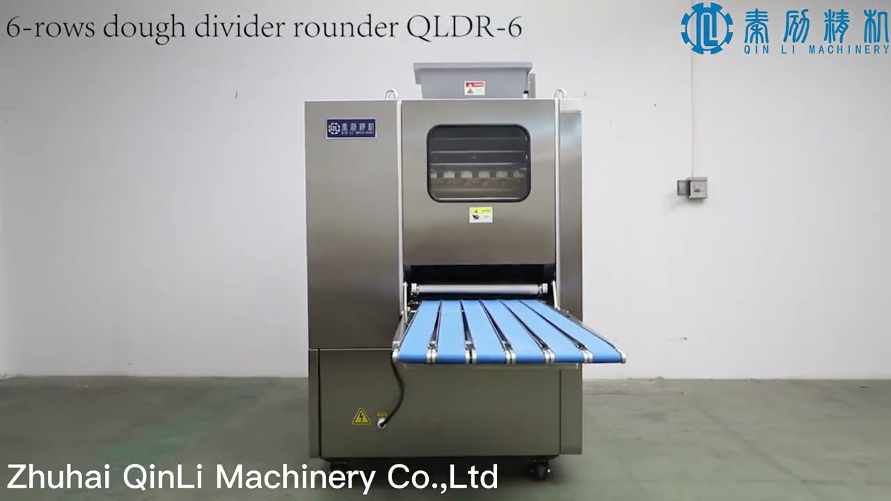 Say Goodbye to Manual Dough Portioning with QLDR-6 Divider Rounder Machine!