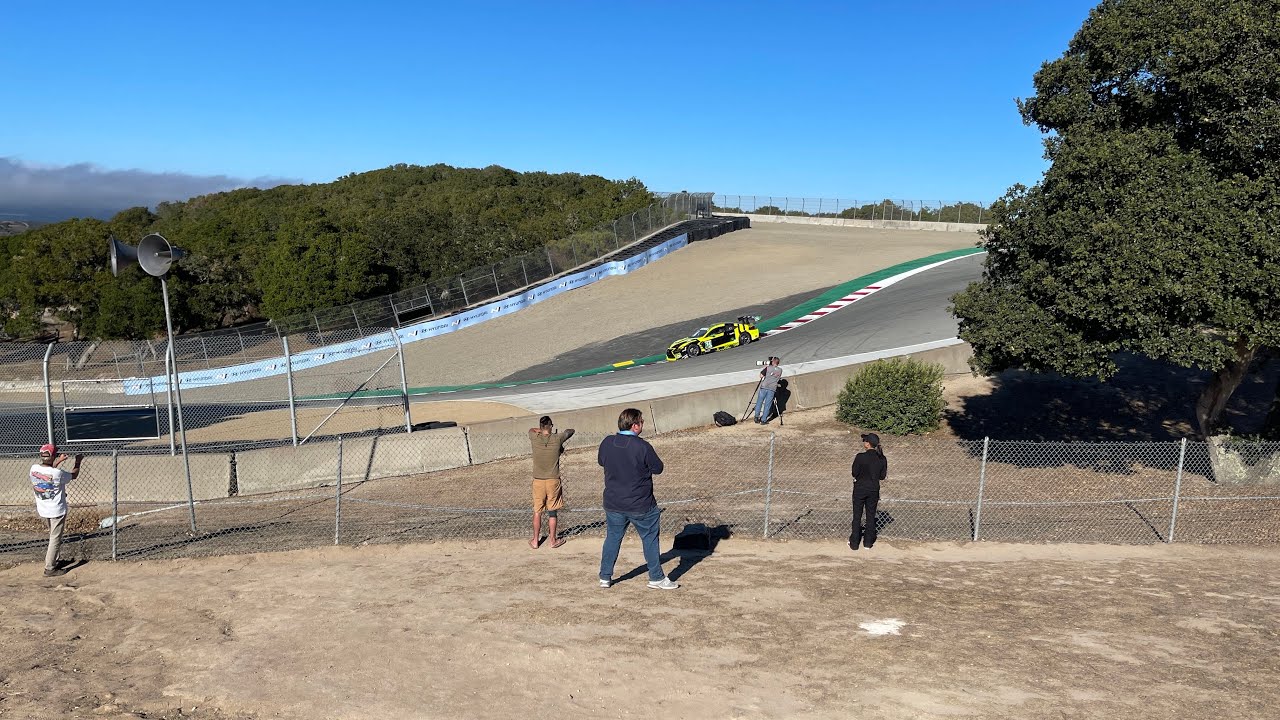 Lexus Racing at the Corkscrew! Laguna Seca 2021!