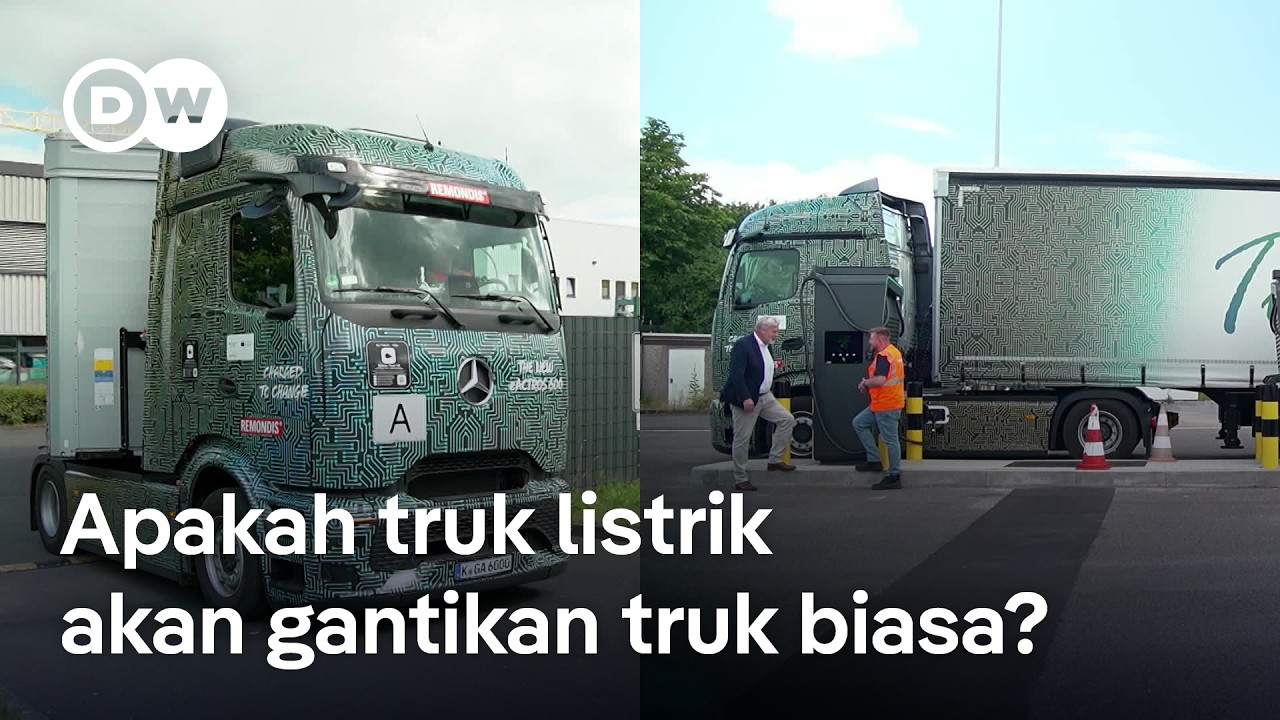 Truk listrik Daimler: Bisa tempuh 500 km dalam sekali cas! | DW Inovator