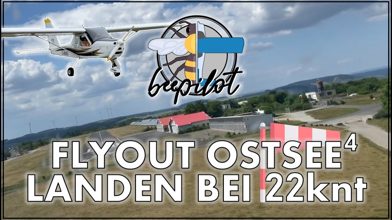 » Von Barth nach Würzburg mit dem Ultraleichtflugzeug | FlyOut Ostsee 4 | beepilot