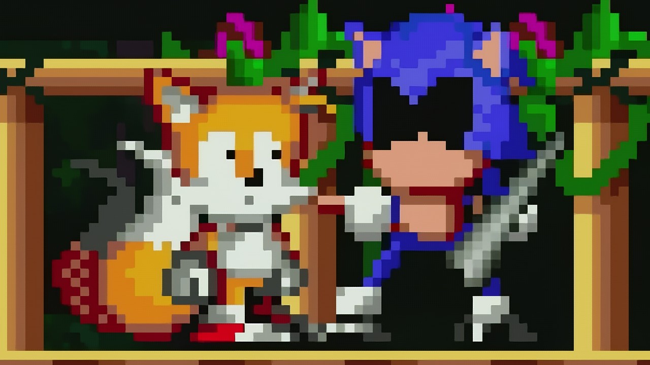 Sonic.exe offers Tails a spike in this trying time