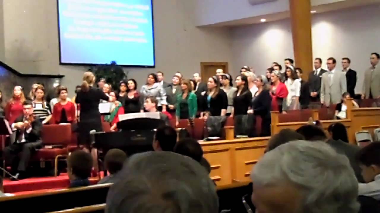 Alleluia Romanian Pentecostal Church of God Christmas 2010 Corul