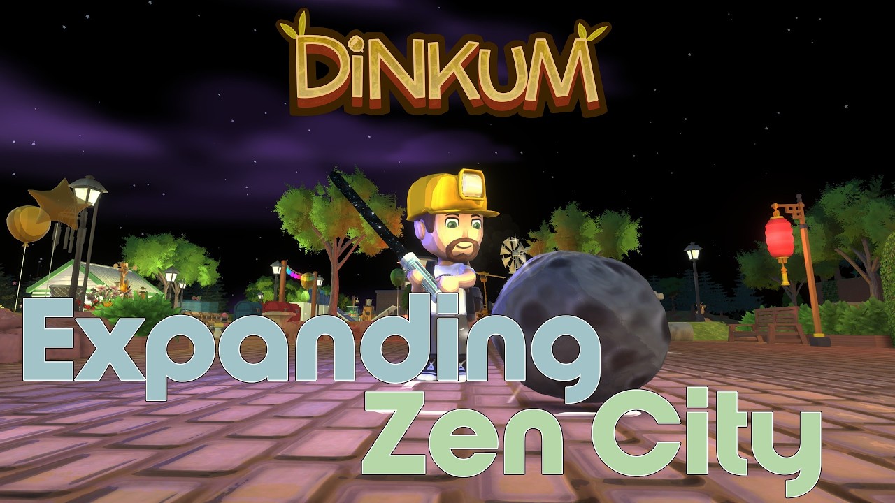 DINKUM  - NEW ISLAND - Expanding Zen City