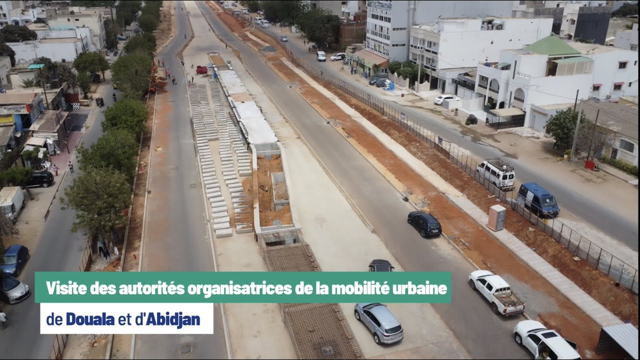 (JT RTS) Projet BRT :  Visite des autorités organisatrices de la mobilité de Douala et d'Abidjan