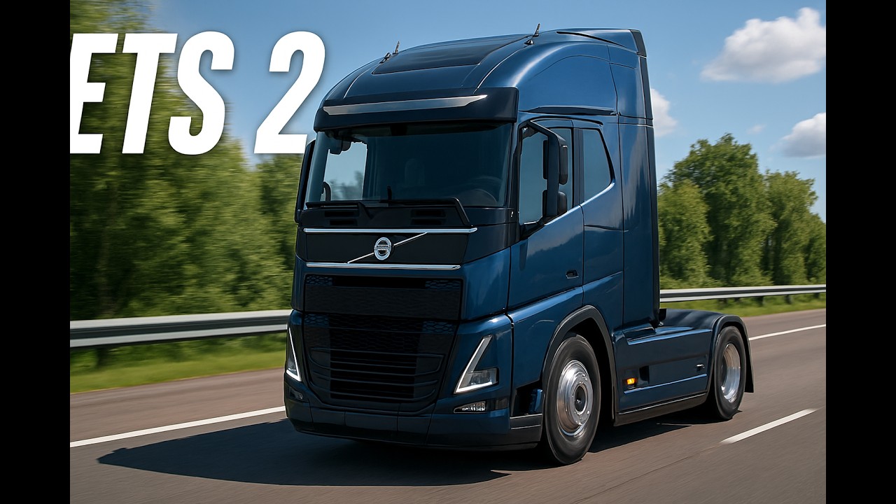 Amazing roads to germany munich to nuremberg with my purchased volvo fh6 aero 780hp ets 2 ikea job
