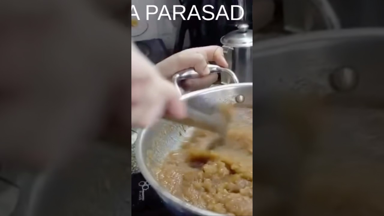 Making kadda prasad is one of my favourite things to do.. seva is everything