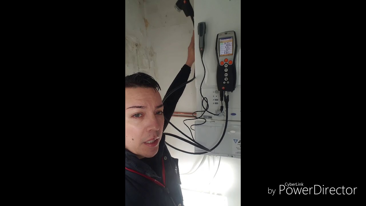 Prueba de combustion testo 330 1 LL