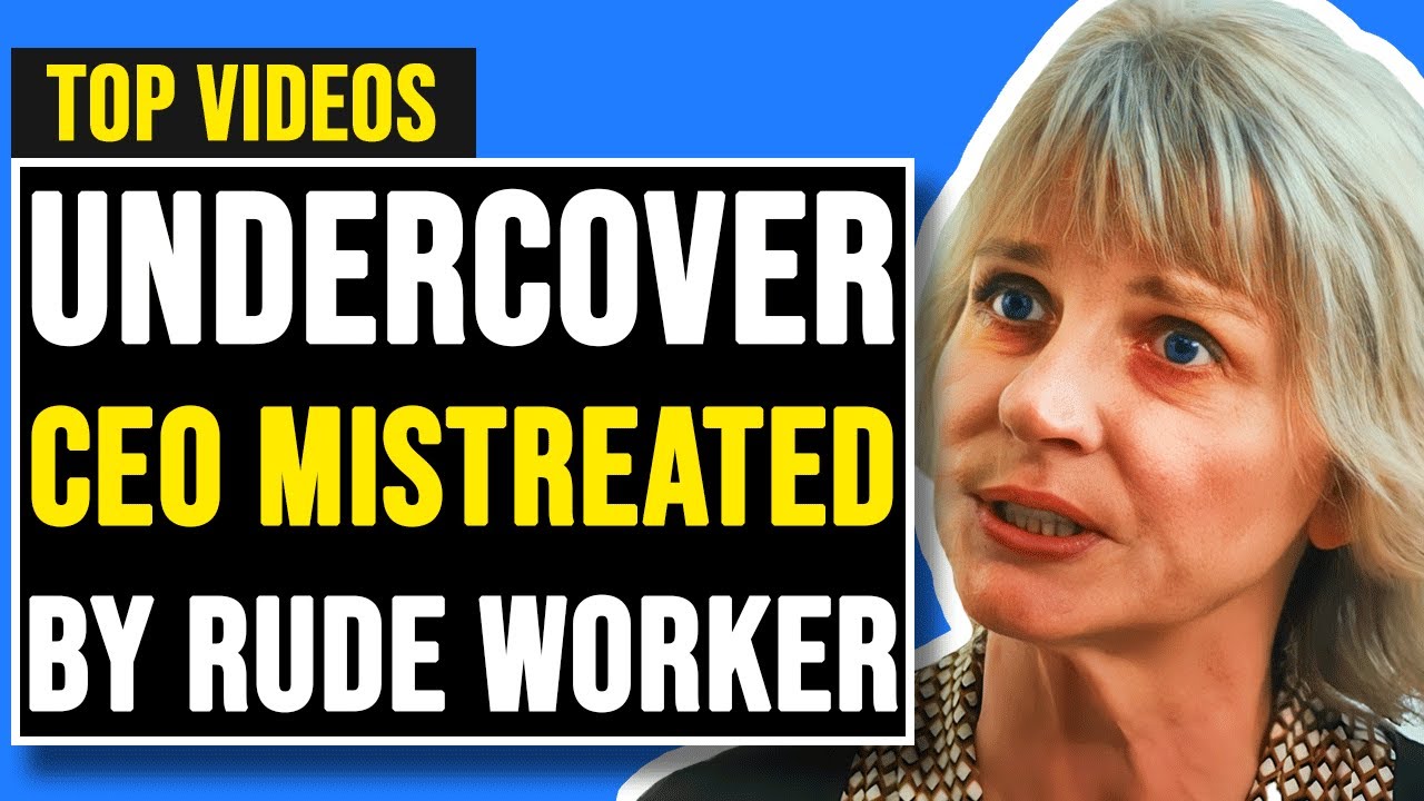 Rude Manager Is Caught By Undercover CEO And Gets What He Deserves