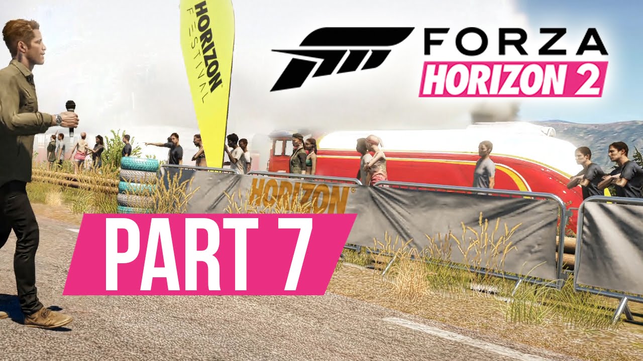 Forza Horizon 2 Gameplay Walkthrough Part 7 - RACING A TRAIN - Xbox One Gameplay