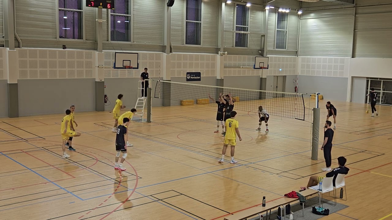 VOLLEYBALL 2025 - FFVB - PNM TOACS vs MONTAUBAN - part1