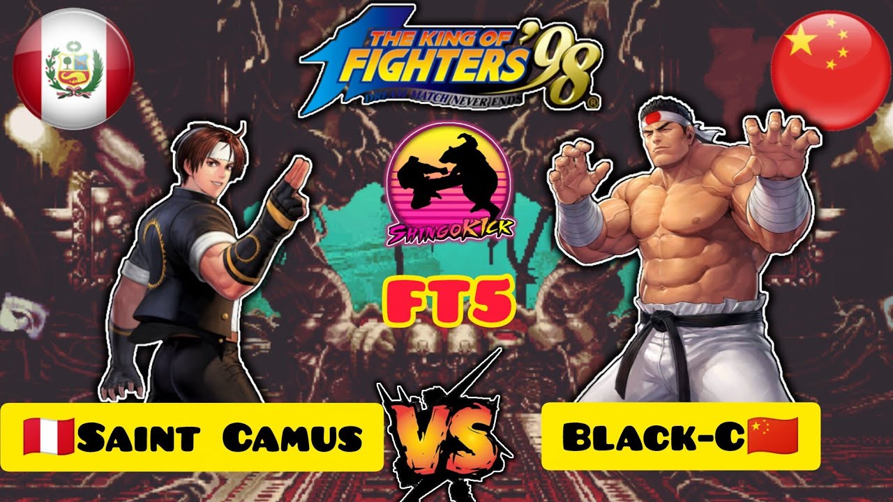 🔥Top Peruano va por Todo🥊🔥🇵🇪Saint Camus🇵🇪🆚🇨🇳Black-C🇨🇳 FT5 #kof98 