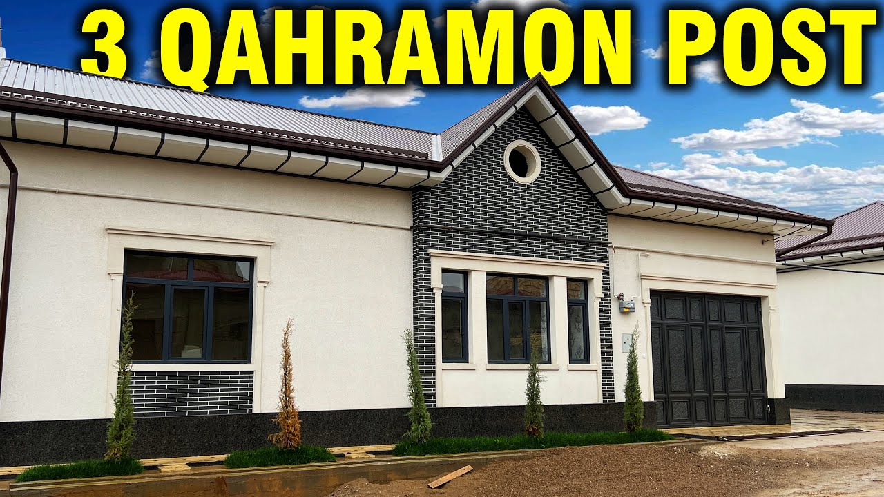 УЧ КАХРАМОН ПОСТ | ЯНГИ ЕВРО УЙ СОТИЛАДИ #uylar #arzonuylar #ташкент