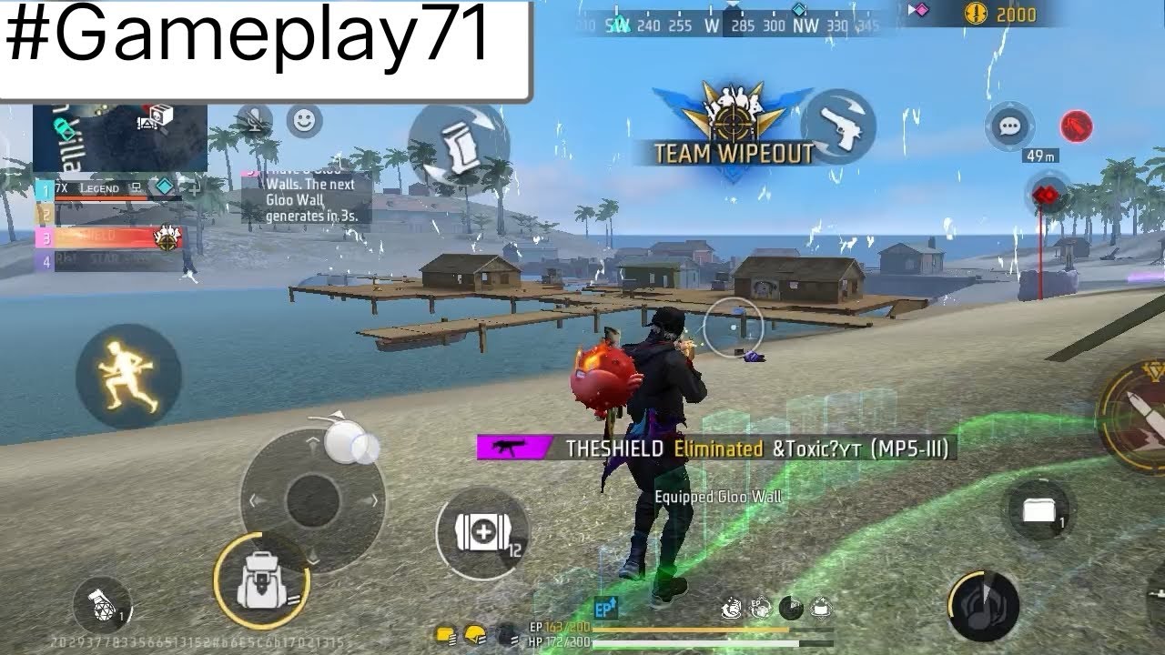 Free Fire Gameplay 71 #freefiremax #freefireshorts #freefireindia 