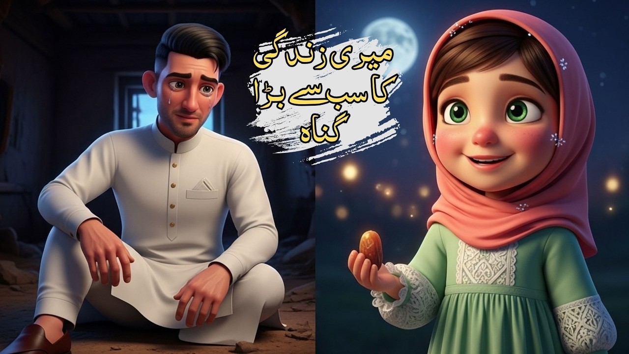 میری زندگی کا سب سے بڑا گناہ | Ramadan Special Heart Touching Urdu/Hindi Story   wonderly tales kids
