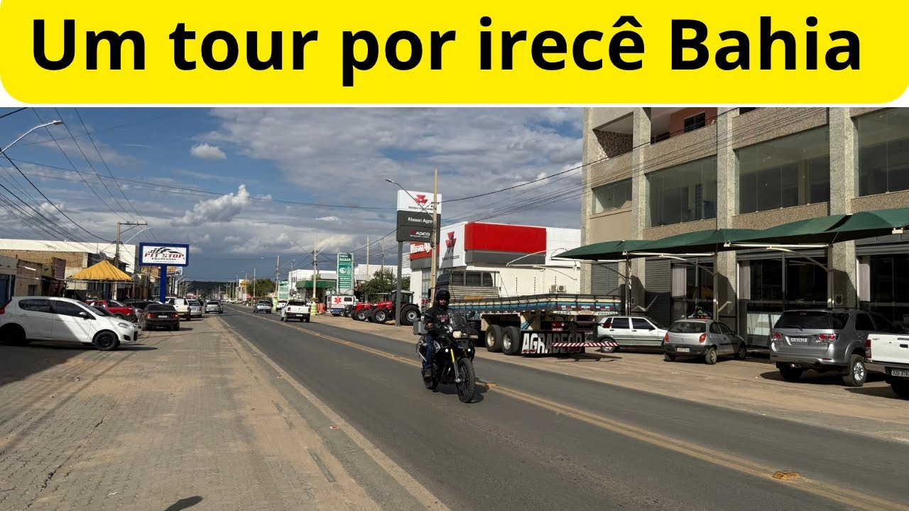 Um tour por irecê Bahia #bahia #nordeste #cidade #irecê #brasil