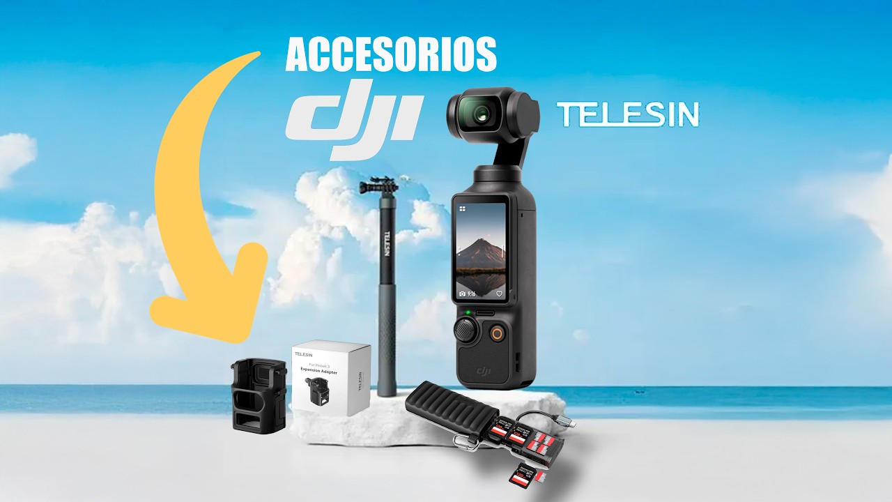 Los MEJORES accesorios para la DJI Osmo Pocket 3 - Review Telesin