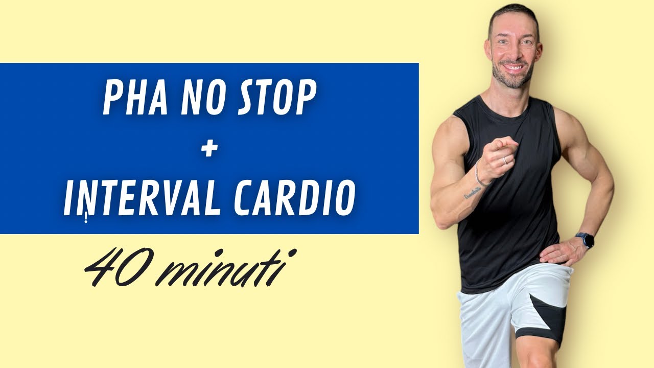 WORKOUT 40 MINUTI NO STOP